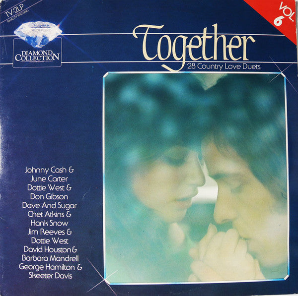 Various - Together - 28 Country Love Duets (LP) 45468 Vinyl LP Dubbel Vinyl Goed / Hoes Goed