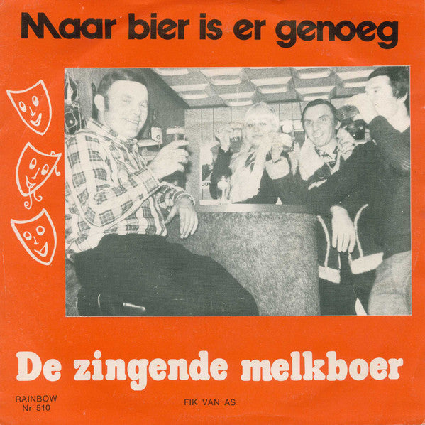 Zingende Melkboer - Maar Bier Is Er Genoeg 29931 Vinyl Singles Vinyl Goed / Hoes Goed