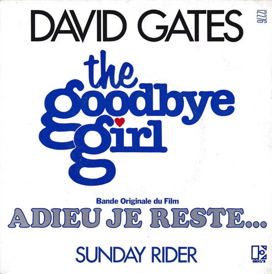 David Gates - Goodbye Girl 12081 Vinyl Singles Vinyl Goed / Hoes Goed