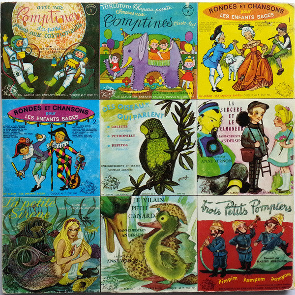 Jany Sylvaire - Rondes Et Chansons Pour Les Enfants Sages 1 24250 Vinyl Singles Vinyl Goed / Hoes Goed