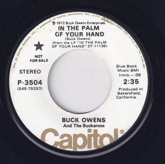 Buck Owens And His Buckaroos - In The Palm Of Your Hand 42611 Vinyl Singles Vinyl Goed / Hoes Generic
