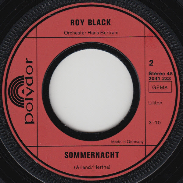 Roy Black – Eine Rose Schenk Ich Dir 32761