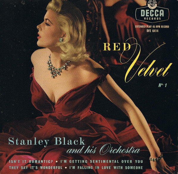 Stanley Black And His Orchestra - Red Velvet No.1 08648 Vinyl Singles Vinyl Goed / Hoes Goed
