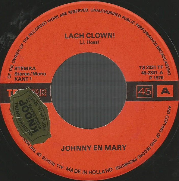 Johnny & Mary - Lachclown 15217