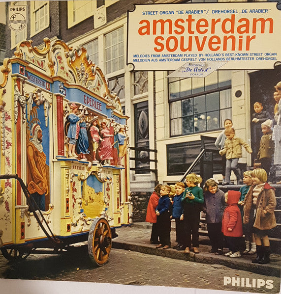 Draaiorgel Arabier - Amsterdam Souvenir (LP) Vinyl LP Vinyl Zeer Goed / Hoesje Goed "VINYLSINGLES.NL"