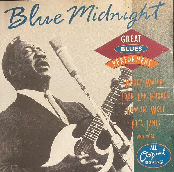 Various - Blue Midnight - Great Blues Performers (CD) 70471 Compact Disc Goede Staat