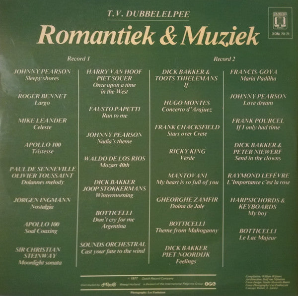 Various - Romantiek & Muziek (LP) 51563 Vinyl LP Dubbel Vinyl Goed / Hoes Goed