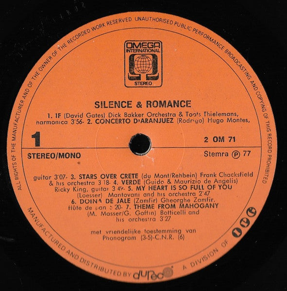 Various - Romantiek & Muziek (LP) 50561