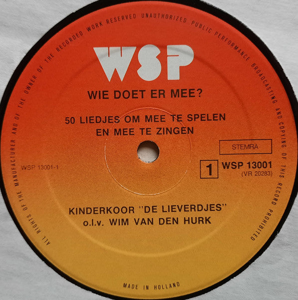 Kinderchor De Lieverdjes – Wer kommt mit (LP) 51209