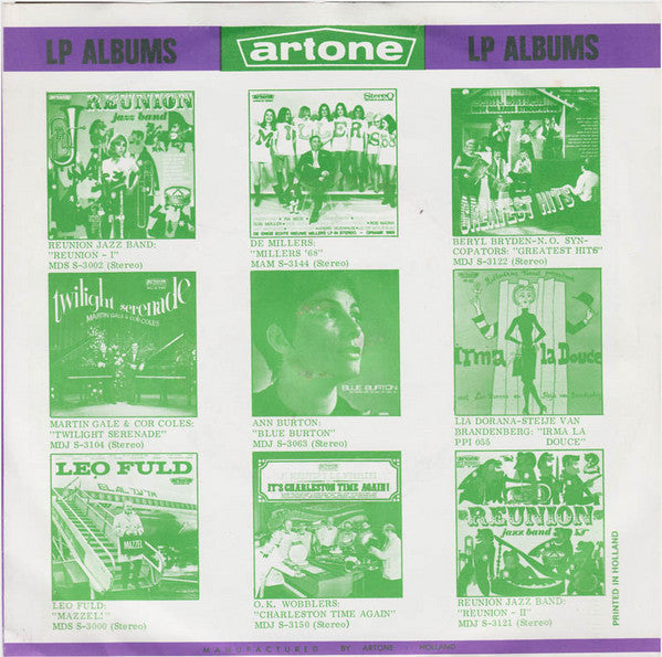 Ola & The Janglers - Um Um Um Um Um Um 32685 Vinyl Singles Vinyl Goed / Hoes Goed