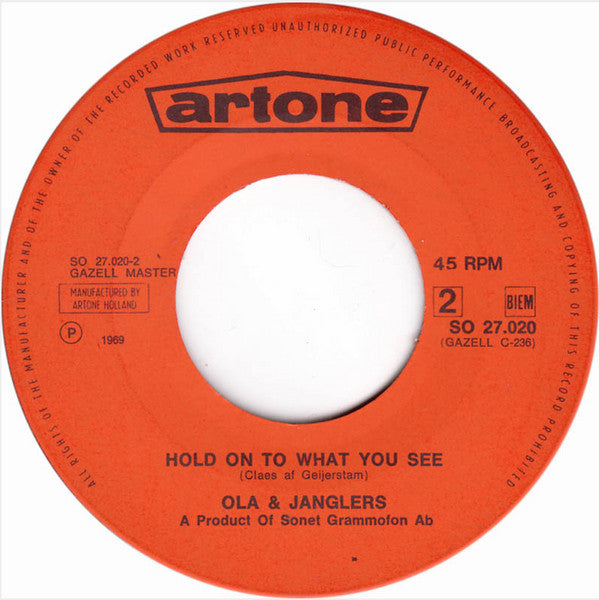 Ola & The Janglers - Um Um Um Um Um Um 32685 Vinyl Singles Vinyl Goed / Hoes Goed