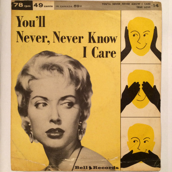 Steve Evan & Anne Lloyd, Jimmy Carroll And His Orchestra / Bob Miller , Michael Stewart Quartet - True Love / You'll Never Know I Care 41636 Vinyl Singles Vinyl Goed / Hoes Goed