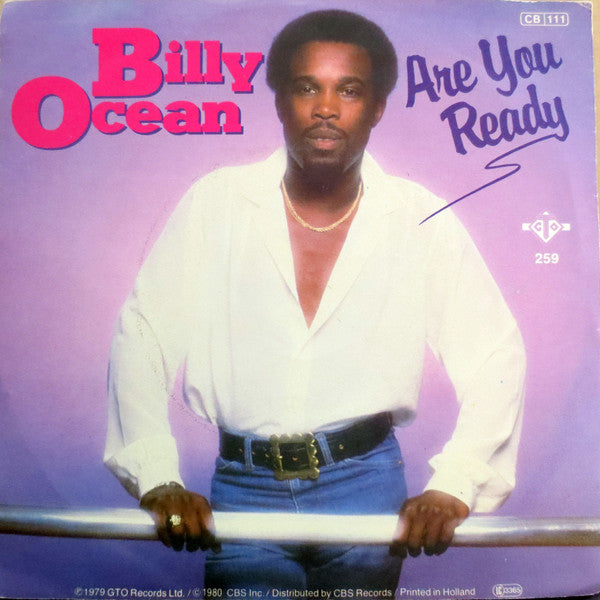 Billy Ocean - Are You Ready 36286 Vinyl Singles Vinyl Zeer Goed / Hoesje Goed "VINYLSINGLES.NL"