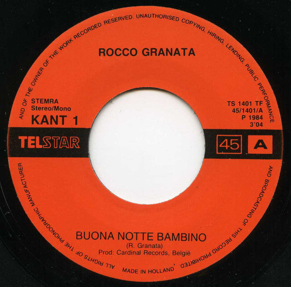 Rocco Granata - Buona Notte Bambino 34350
