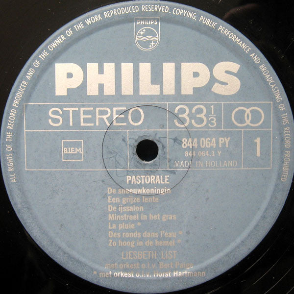 Liesbeth List - Pastorale (LP) 49485
