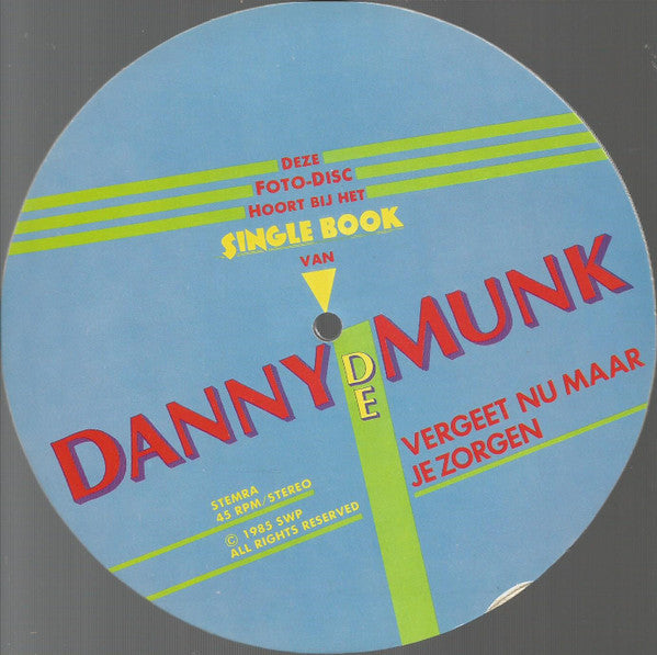 Danny de Munk - Single Book Nr. 2 (Picture Disc) Vinyl Singles Vinyl Zeer Goed / Hoesje Goed "VINYLSINGLES.NL"