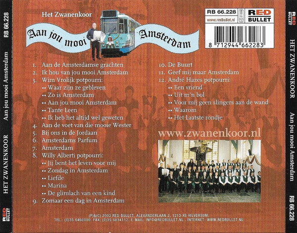 Zwanenkoor - Aan Jou Mooi Amsterdam (CD) 70759 Compact Disc Goede Staat