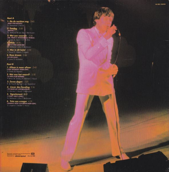 Rob de Nijs - Met Je Ogen Dicht (LP) 51471 Vinyl LP Vinyl Goed / Hoes Goed