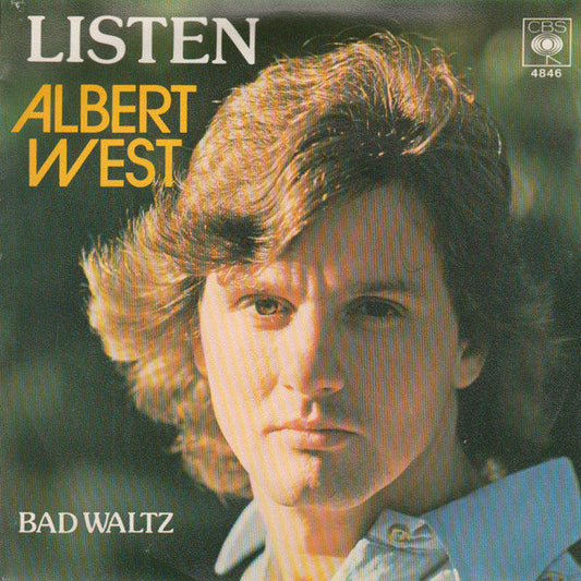 Albert West - Listen 30177 Vinyl Singles Vinyl Goed / Hoes Goed