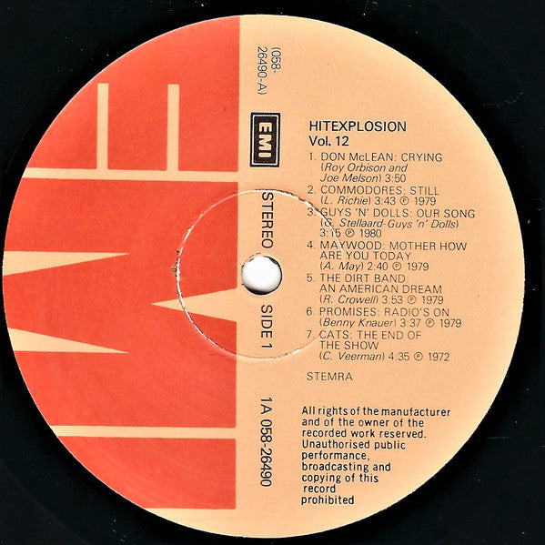 Verschiedene – Hit Explosion Vol. 12 (LP) 44310