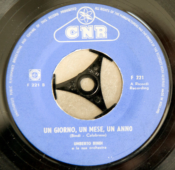 Umberto Bindi - Il Nostro Concerto 39782 Vinyl Singles Vinyl Goed / Hoes Generic