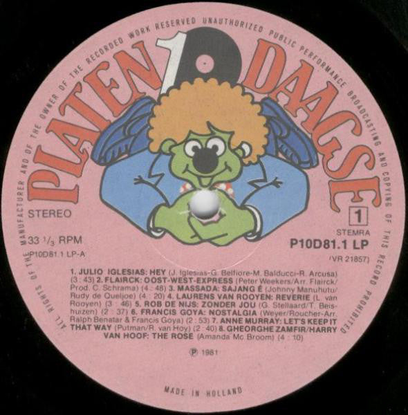 Various - Warmly Recommended 1981 (LP) 41813