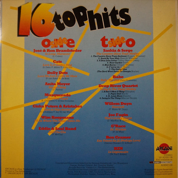 Various - 16 Top Hits (LP) 49201