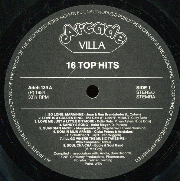 Various - 16 Top Hits (LP) 49201