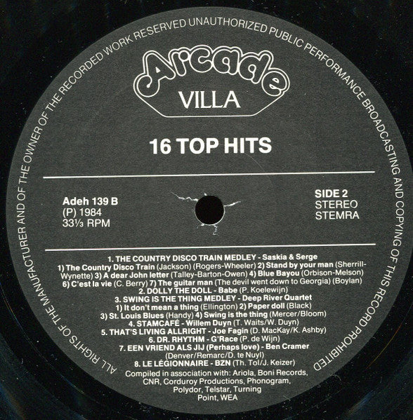 Various - 16 Top Hits (LP) 49201