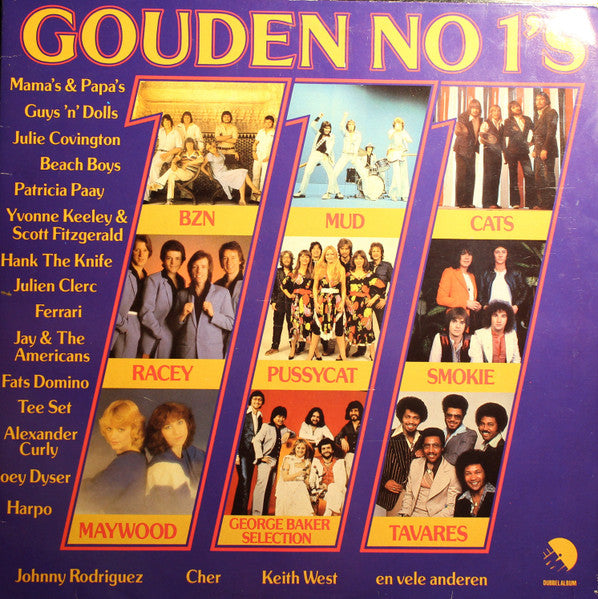 Various - Gouden No 1's (LP) 51821 Vinyl LP Dubbel Vinyl Goed / Hoes Redelijk
