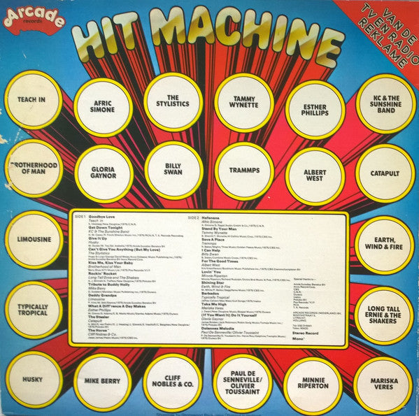 Various - Hit Machine (LP) 51545 Vinyl LP Vinyl Goed / Hoes Goed