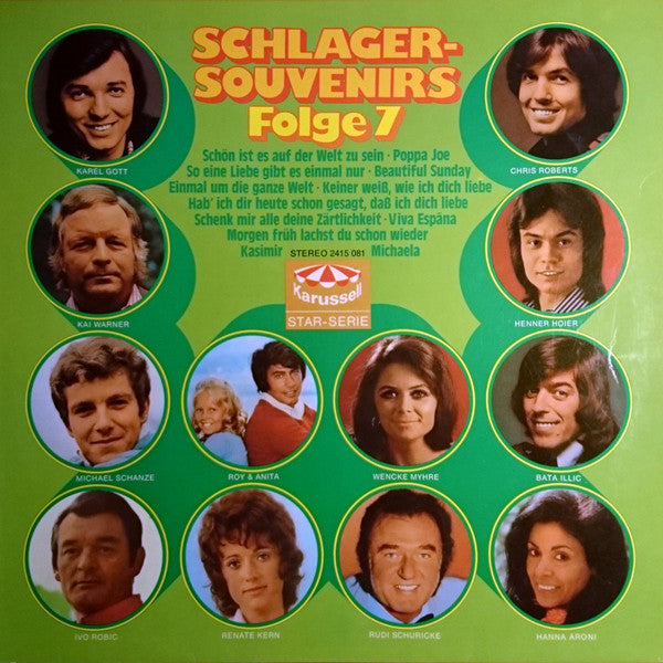 Various - Schlager - Souvenirs Folge 7 (LP) 50622 Vinyl LP Vinyl Goed / Hoes Goed