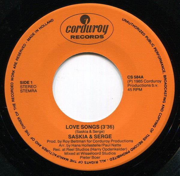 Saskia & Serge - Liebeslieder 34509