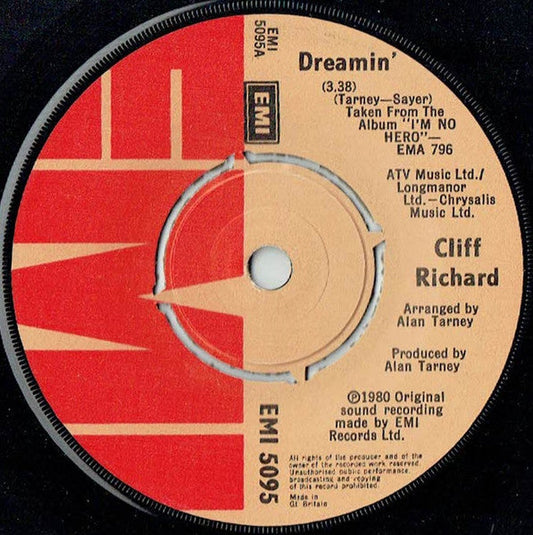 Cliff Richard - Dreamin' 39283 Vinyl Singles Vinyl Goed / Hoes Generic