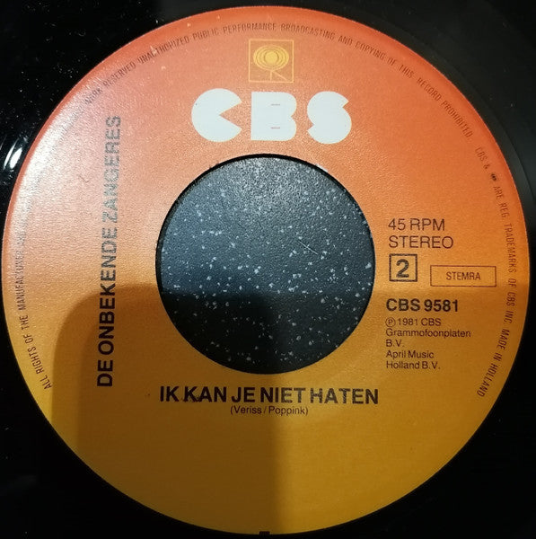 Onbekende Zangeres - Een Kinderhand Is Gauw Gevuld 41591 Vinyl Singles Toevoegen Vinyl Goed / Hoes Generic