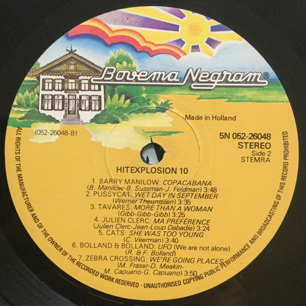 Various - Hit Explosion 10 (LP) 51331 Vinyl LP Vinyl Goed / Hoes Goed