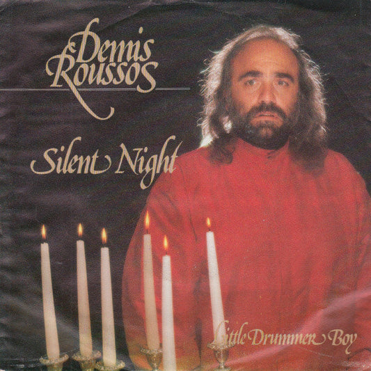 Demis Roussos - Silent Night 38853 Vinyl Singles Vinyl Goed / Hoes Goed