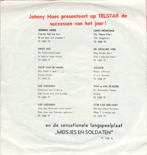 Blonde Sjaantje - Even Flink Zijn Marie ! Vinyl Singles Vinyl Zeer Goed / Hoesje Goed "VINYLSINGLES.NL"