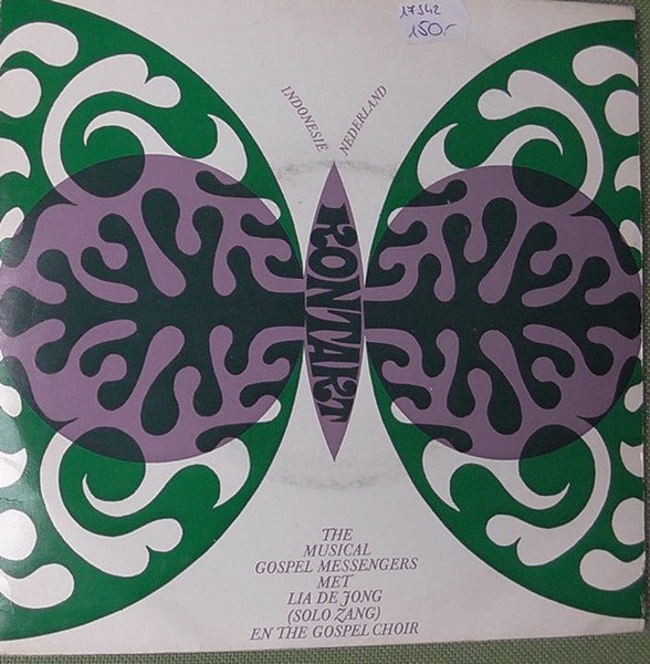 Musical Gospel Messengers met Lia De Jong en The Gospel Trio - Contact 33302 Vinyl Singles Vinyl Goed / Hoes Goed