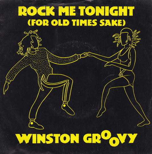 Winston Groovy - Rock Me Tonight (For Old Times Sake) 21763 Vinyl Singles Vinyl Goed / Hoes Goed