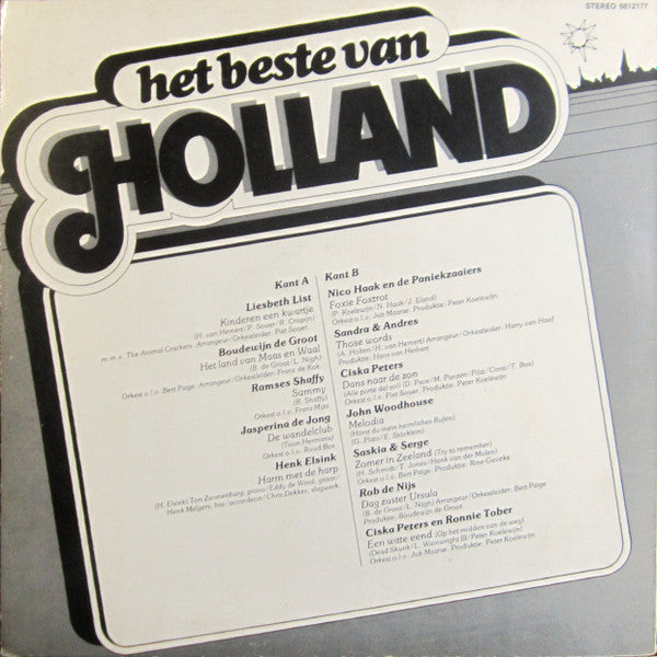 Various - De Zonnebril Van De Opticiën / Het Beste Van Holland (LP)