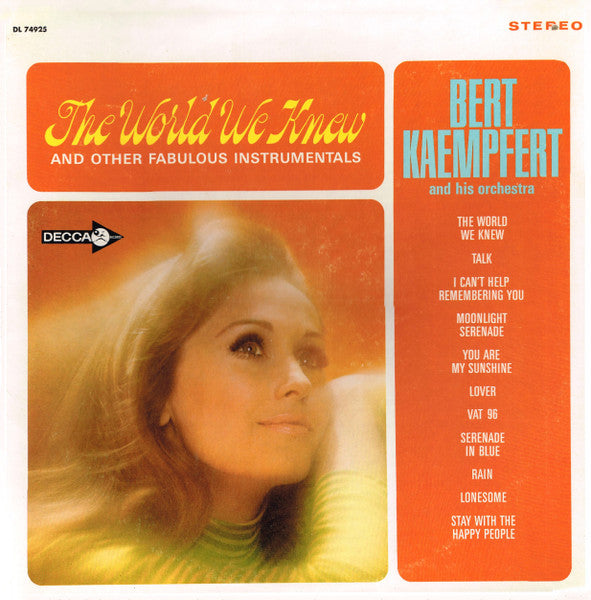 Bert Kaempfert & His Orchestra – The World We Knew (LP) 51114