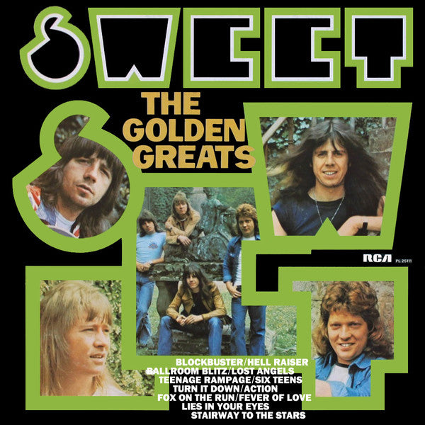 Sweet - The Golden Greats (LP) 51198 Vinyl LP Vinyl Goed / Hoes Goed