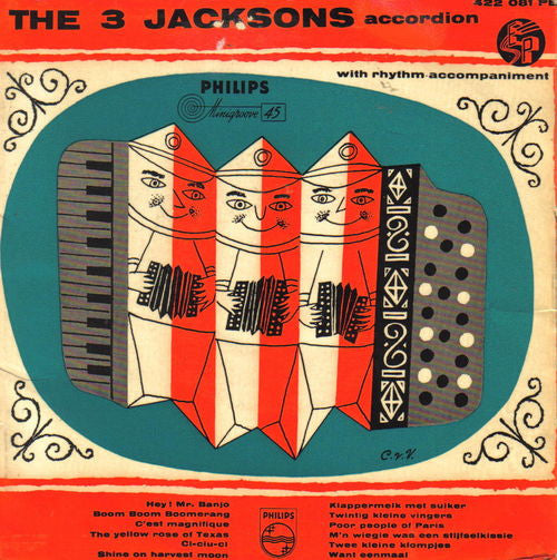 3 Jacksons - Potpourri Akkordeon-Klange 34474 Vinyl Singles EP Vinyl Goed / Hoes Goed