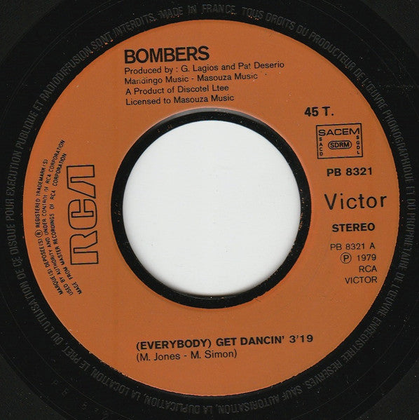 Bombers - (Everybody) Get Dancin' 15186