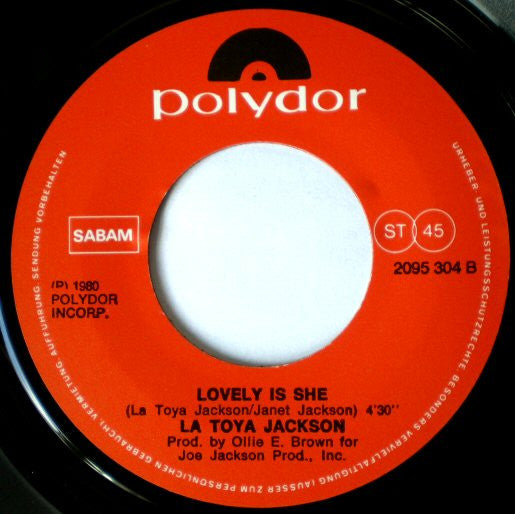La Toya Jackson - If You Feel The Funk 14406 Vinyl Singles Vinyl Goed / Hoes Goed