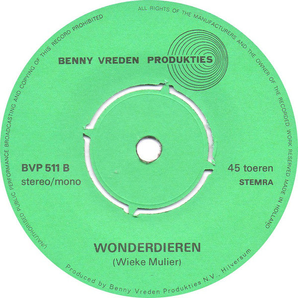 Unknown Artist - In Simsalabim 13411 Vinyl Singles Vinyl Goed / Hoes Goed