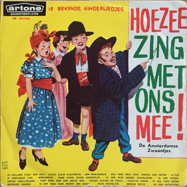 Amsterdamse Zwaantjes - Hoezee, Zing Met Ons Mee ! 39713