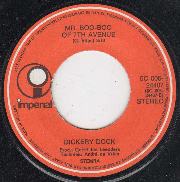 Dickery Dock - A Song For All 18001 Vinyl Singles Vinyl Goed / Hoes Goed