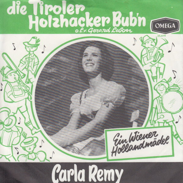 Holzhacker Met Carla Remy En Hans Wiljon - Der Liebes Jodler 19631 Vinyl Singles Vinyl Goed / Hoes Goed